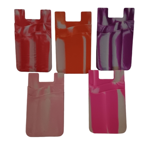 Colorful Silicone Card Holder for Phones - Picture 9 of 9